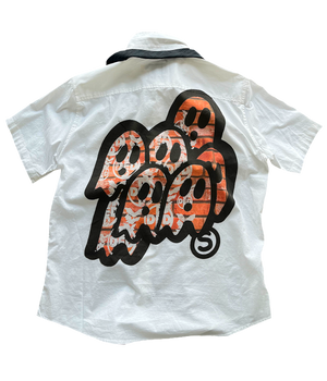 A “ DED x GHOST SCHOOL” SCHOOL BOY TOP