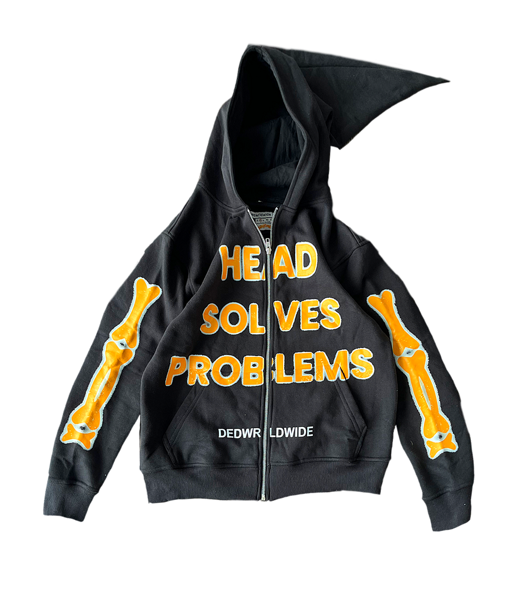 A“HEAD SOLVES PROBLEMS” Evil Hood